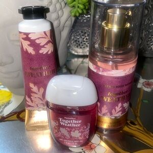 Bath And Bodyworks Together whether travel set